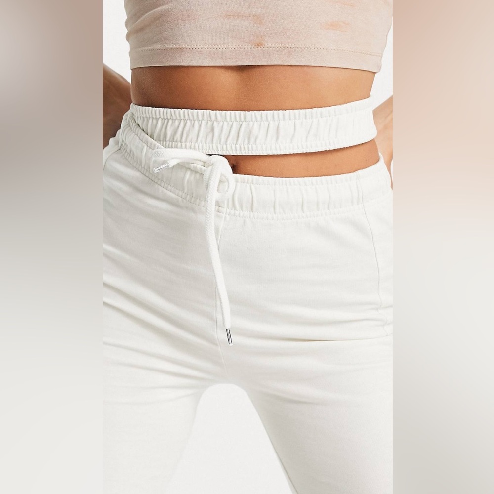 ASYOU double waistband detail in ecru